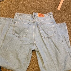 Levi's Cinched Women’s Wide Leg Baggy Jeans